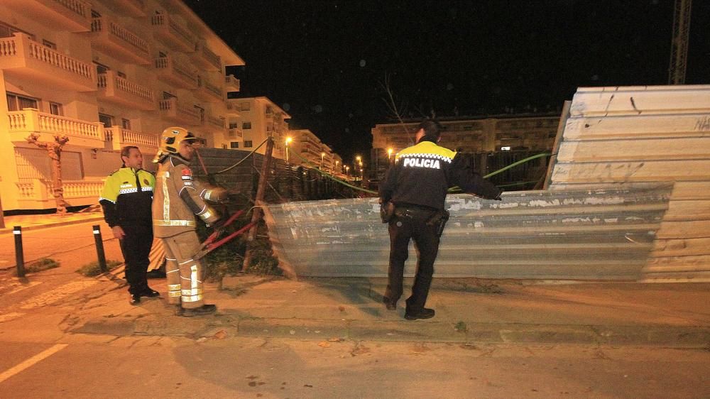 El vent provoca destrosses a les comarques gironines