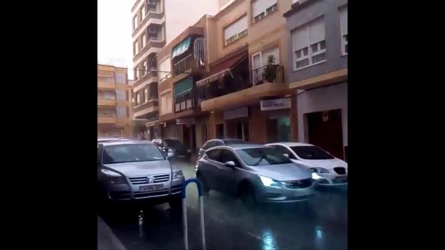 Granizada en Torrevieja