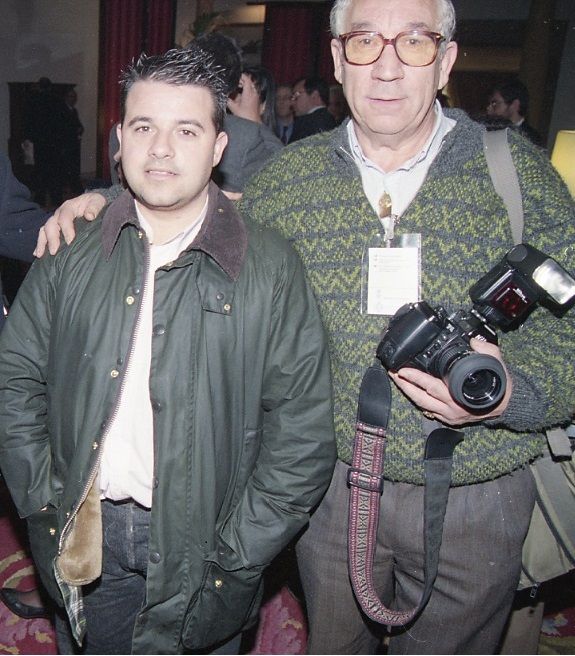 1. Joaquín Bilbao con José Carlos Caicoya h. 1990.jpg