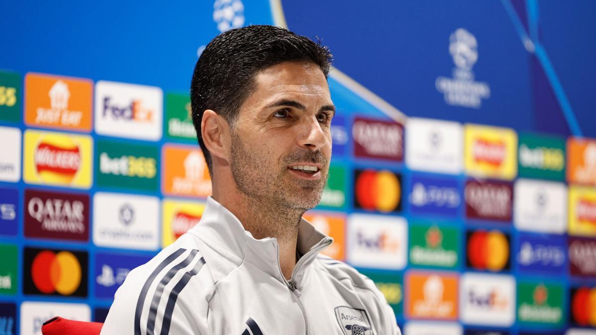 Arteta: "Hemos trabajado mucho como club para estar de nuevo en esta posición"