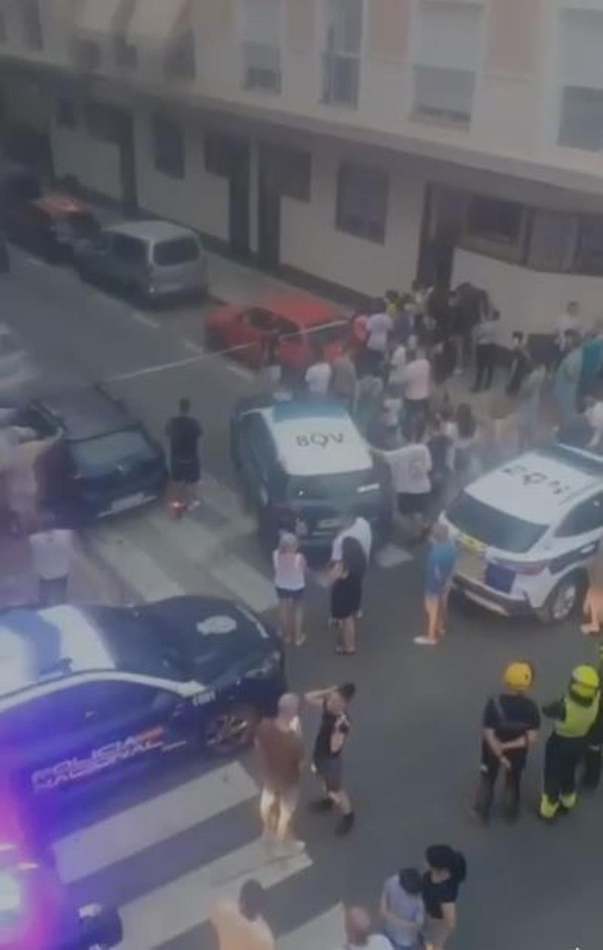 Aspet that presented the street where the events occurred