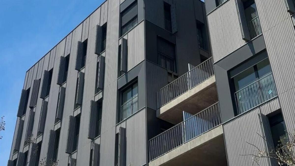 Uno de los pisos accesibles sorteados por el Ayuntamiento de Barcelona