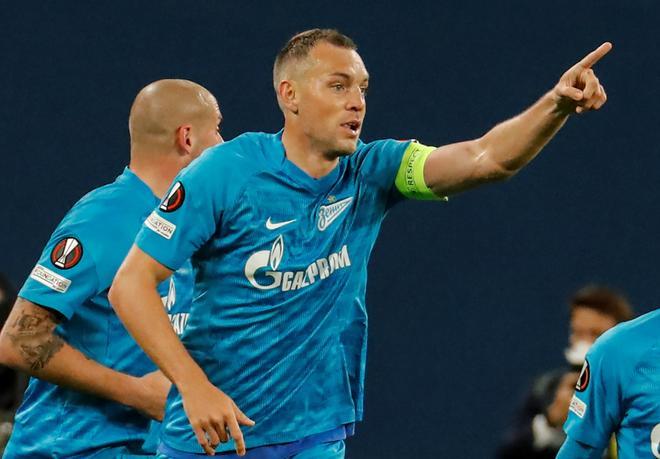 El ruso Artem Dzyuba, a sus 33 años, se ha quedado sin contrato con el Zenit