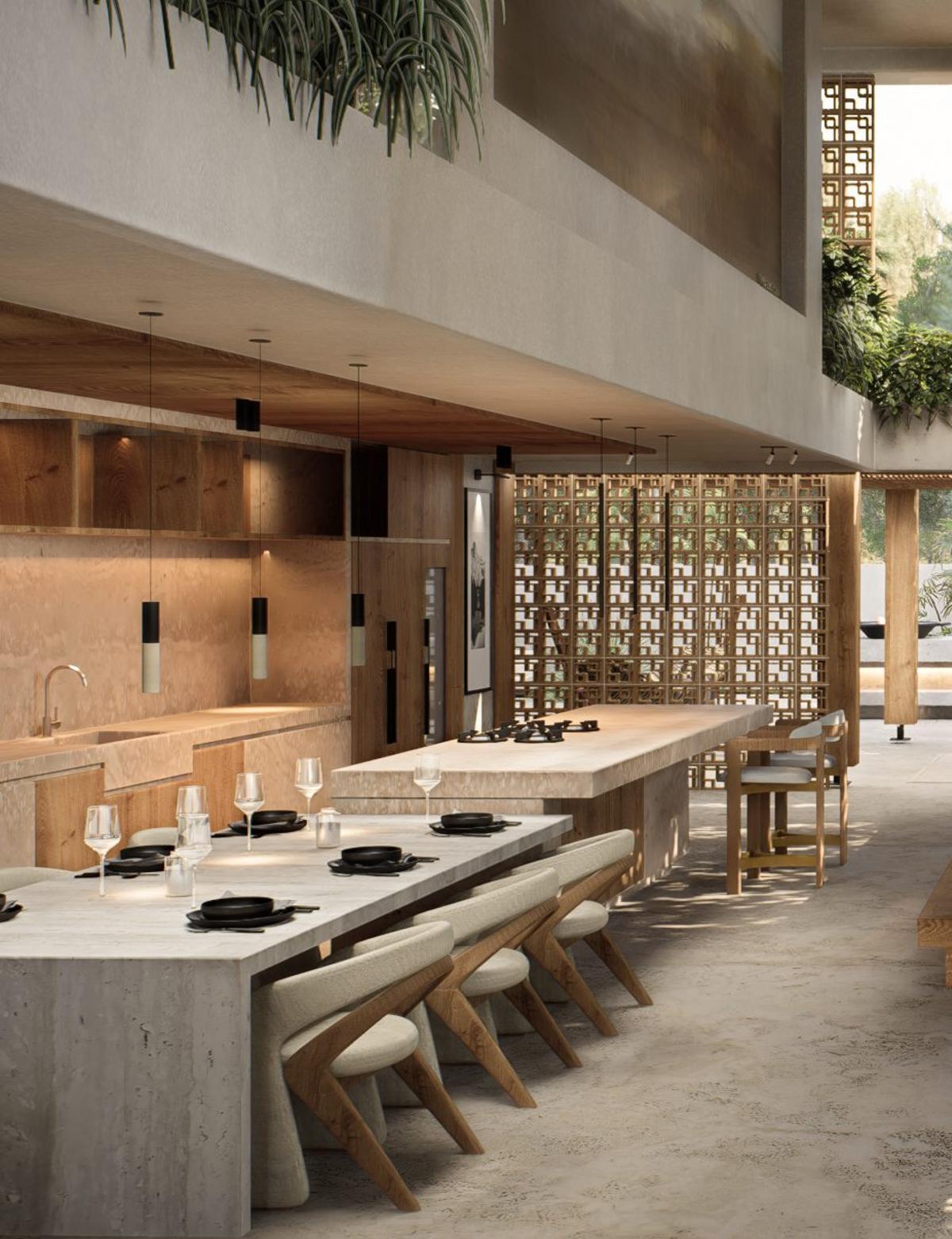 GO+ Ibiza también lleva a cabo el diseño de cocinas a medida.