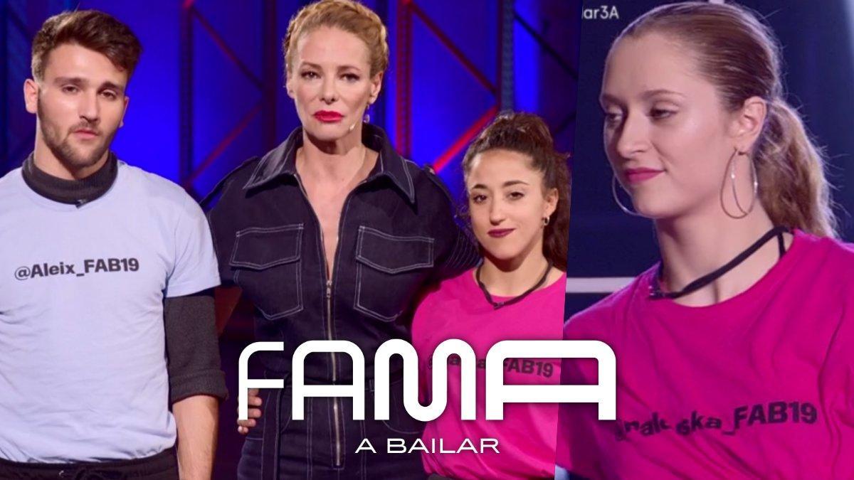 Aleix y Marta con Paula Vázquez y Palovska en 'Fama a bailar'