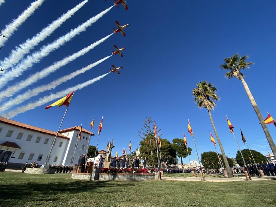 Acto de jura de bandera en la Academia General del Aire