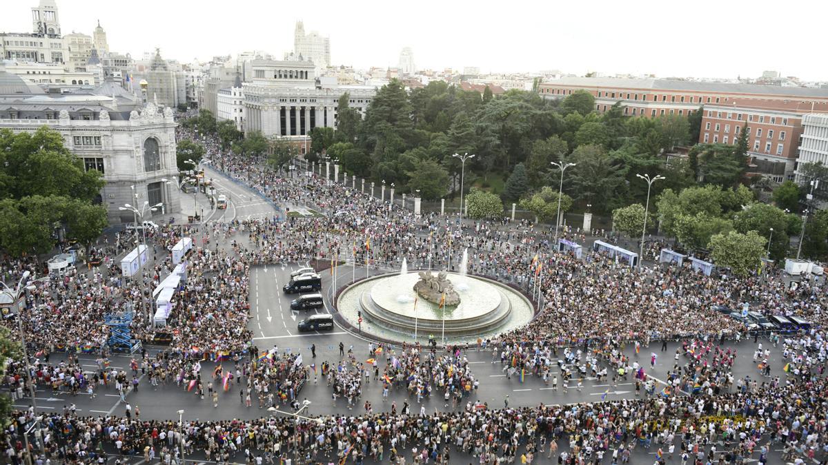 Marcha del Orgullo en Madrid en 2023