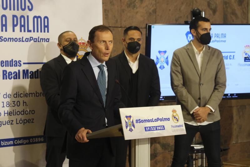 Presentación del partido solidario de Leyendas CD Tenerife-Real Madrid