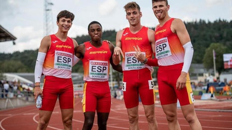 Vicente Antúnez se cuelga el bronce en el relevo de 4x400