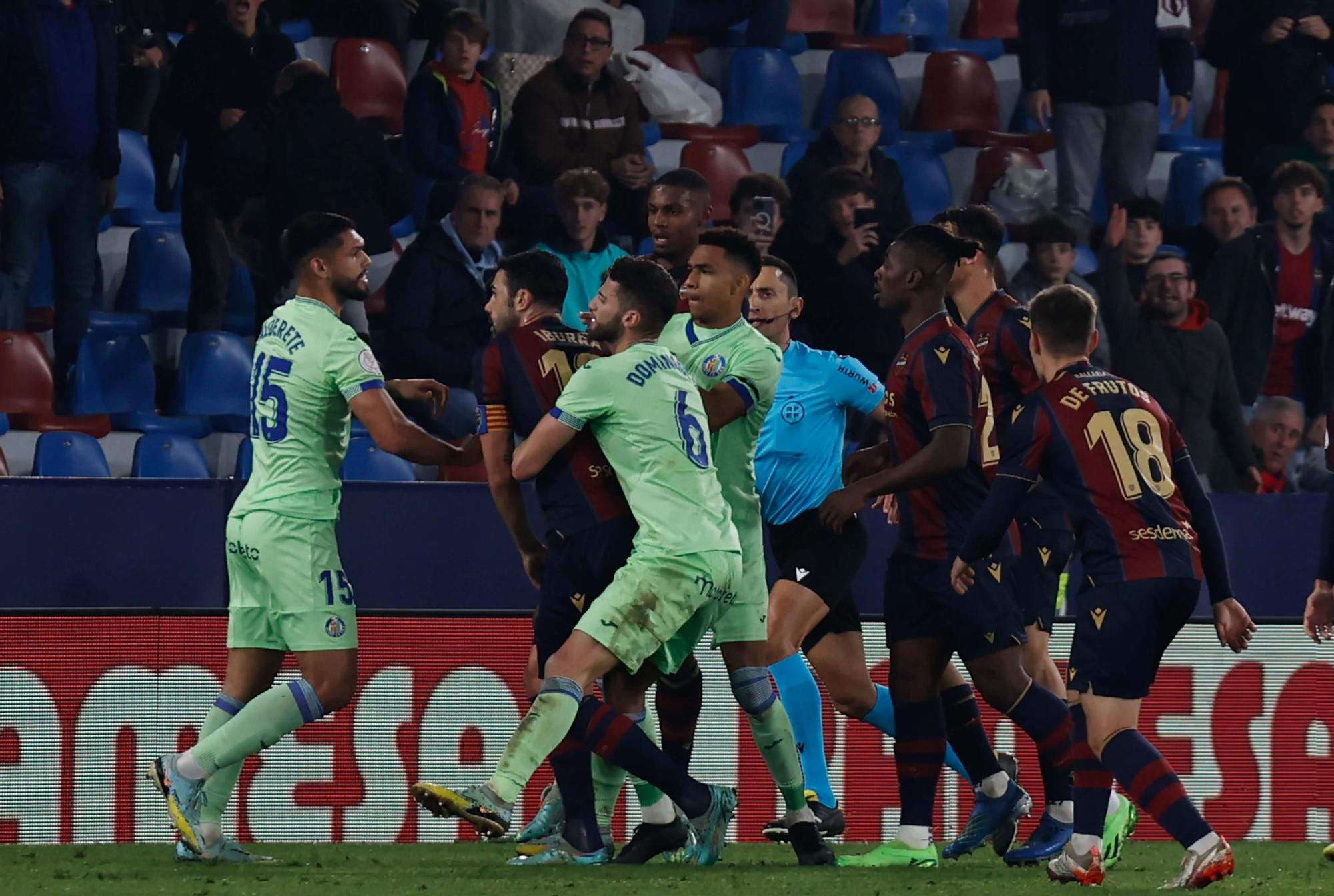 Las mejores imágenes del Levante UD- Getafe de Copa del Rey