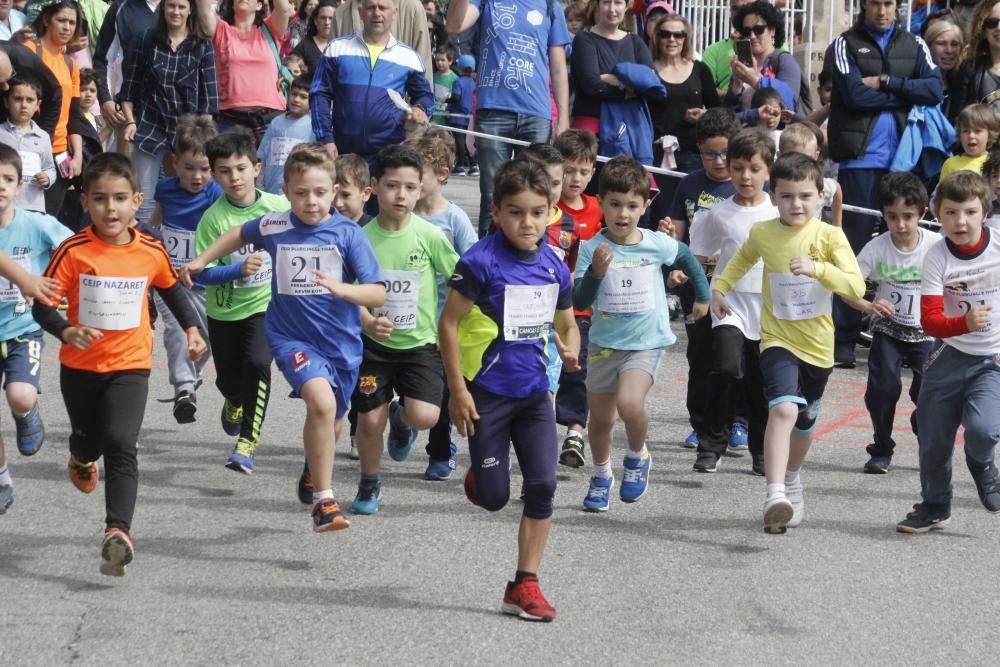 450 corredores en el XXIX Cross Escolar de Tirán