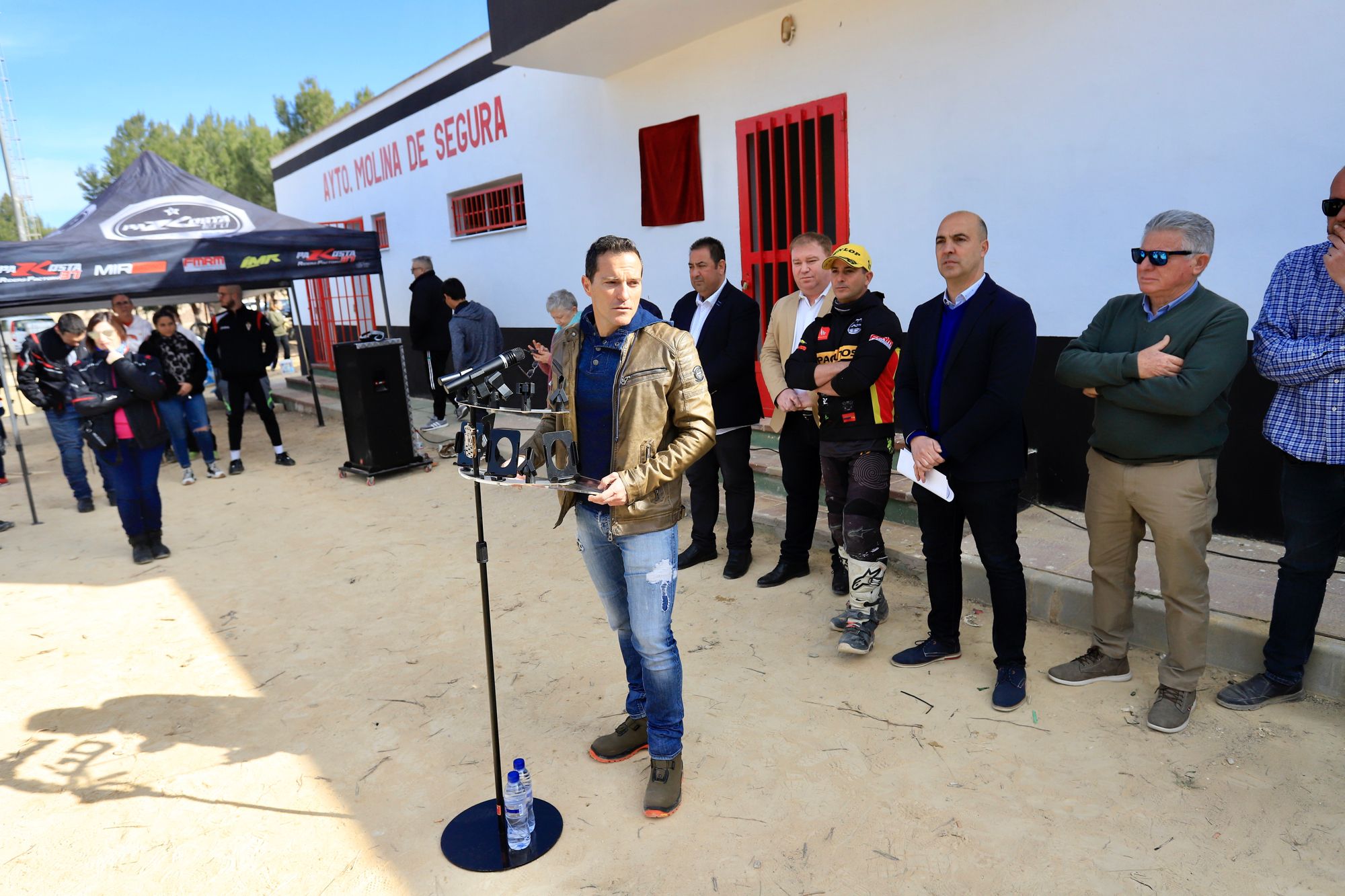 Inauguración del circuito de motos Ribera de Molina