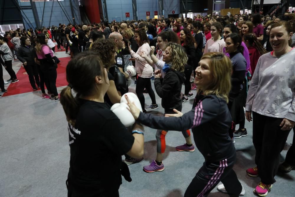 Exhibición en Gijón de krav maga