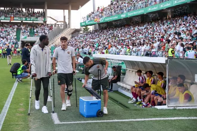Córdoba - Barça Atlétic, el partido del playoff de ascenso a Segunda división, en imágenes.