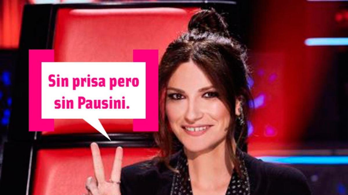 El lacrimógeno momento de Laura Pausini en 'La Voz'