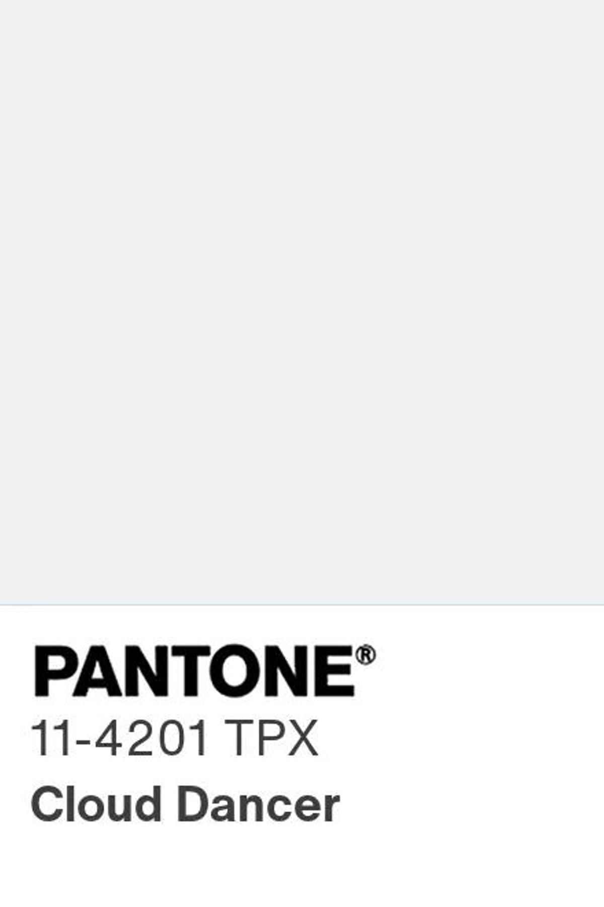 Cloud Dancer, el blanco Pantone 2026