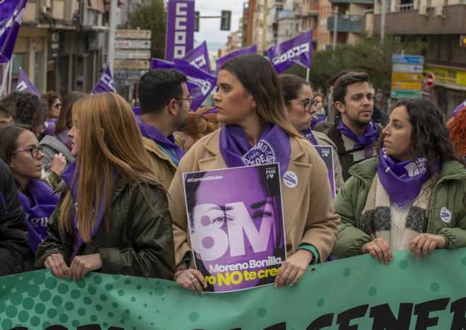 Manifestación del 8M en Jaén
