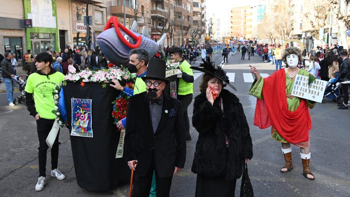 Entierro de la Sardina, cierre al Carnaval de Badajoz.