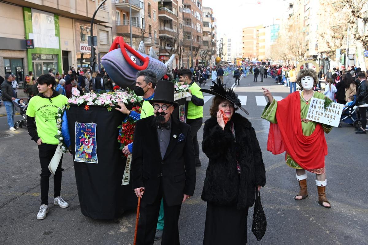 Entierro de la Sardina, cierre al Carnaval de Badajoz.