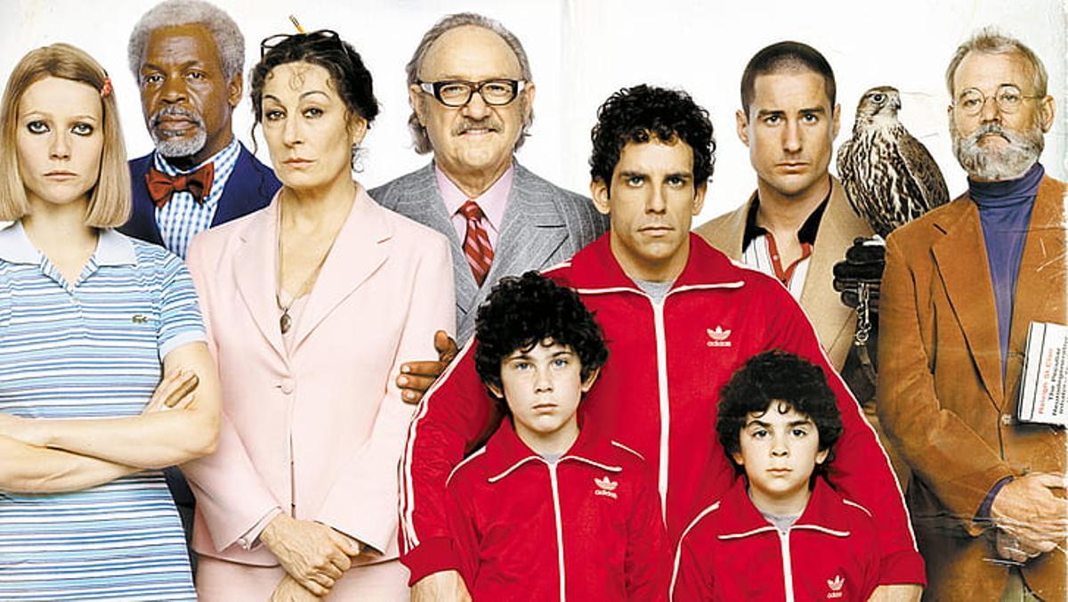 Imagen promocional de 'Los Tenembaums. Una familia de genios', de Wes Anderson