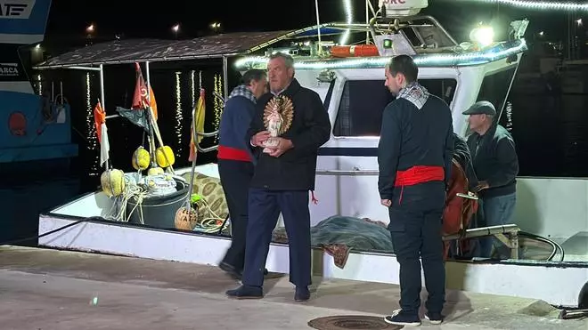 La representación de la Venida de la Virgen en Santa Pola, en imágenes