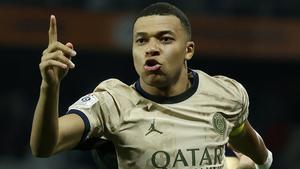 Mbappé, estrella del PSG