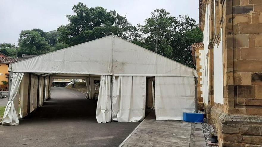 Habrá fiestas de la patrona de Langreo: el Principado ve viable colocar carpas en el entorno de la ermita de El Carbayu (declarada bien de interés cultural) con estos requisitos