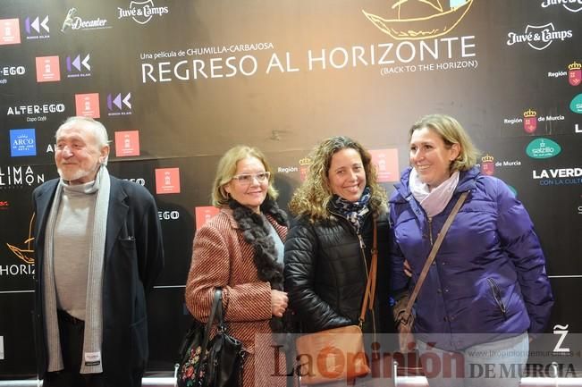 Estreno de 'Regreso al horizonte' en el cine Rex