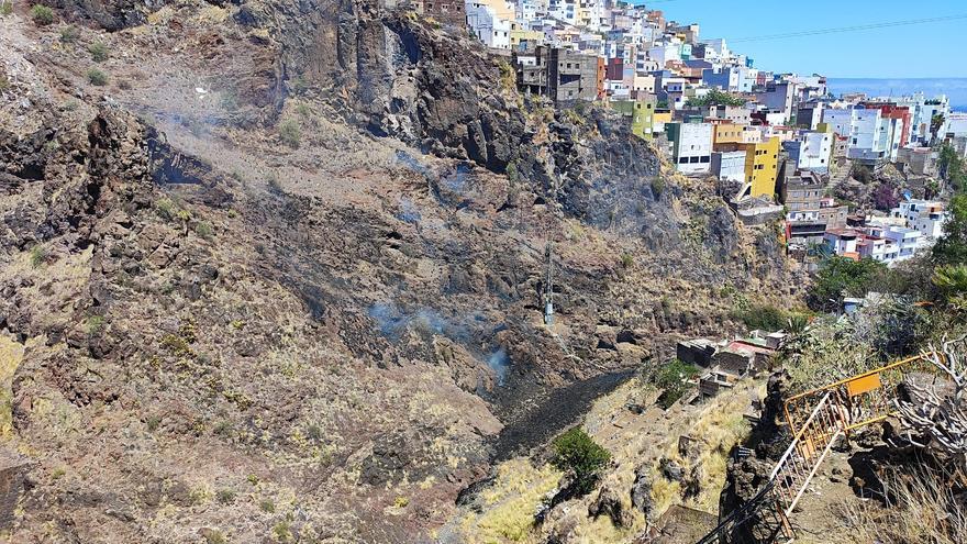 Conato de incendio en Santa Cruz de Tenerife