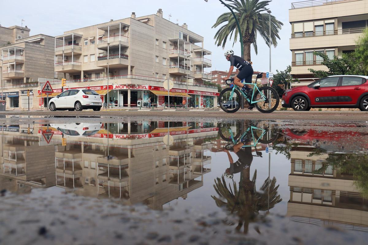 Lluvias intensas en Torredembarra