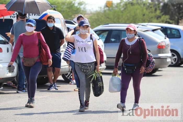 Totana protesta ante su vuelta a la fase 1