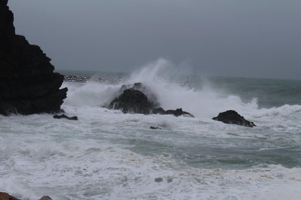 El temporal castiga la costa empordanesa