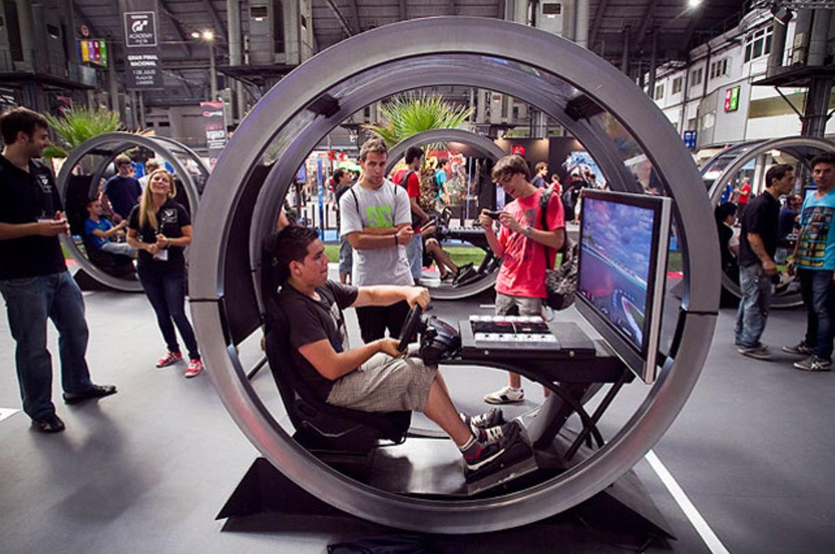 Imatge del Gamelab, la fira dedicada al sector comercial dels videojocs.