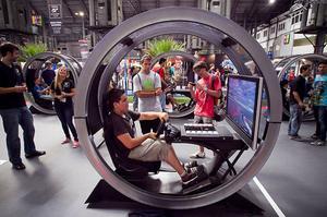 Imatge del Gamelab, la fira dedicada al sector comercial dels videojocs.