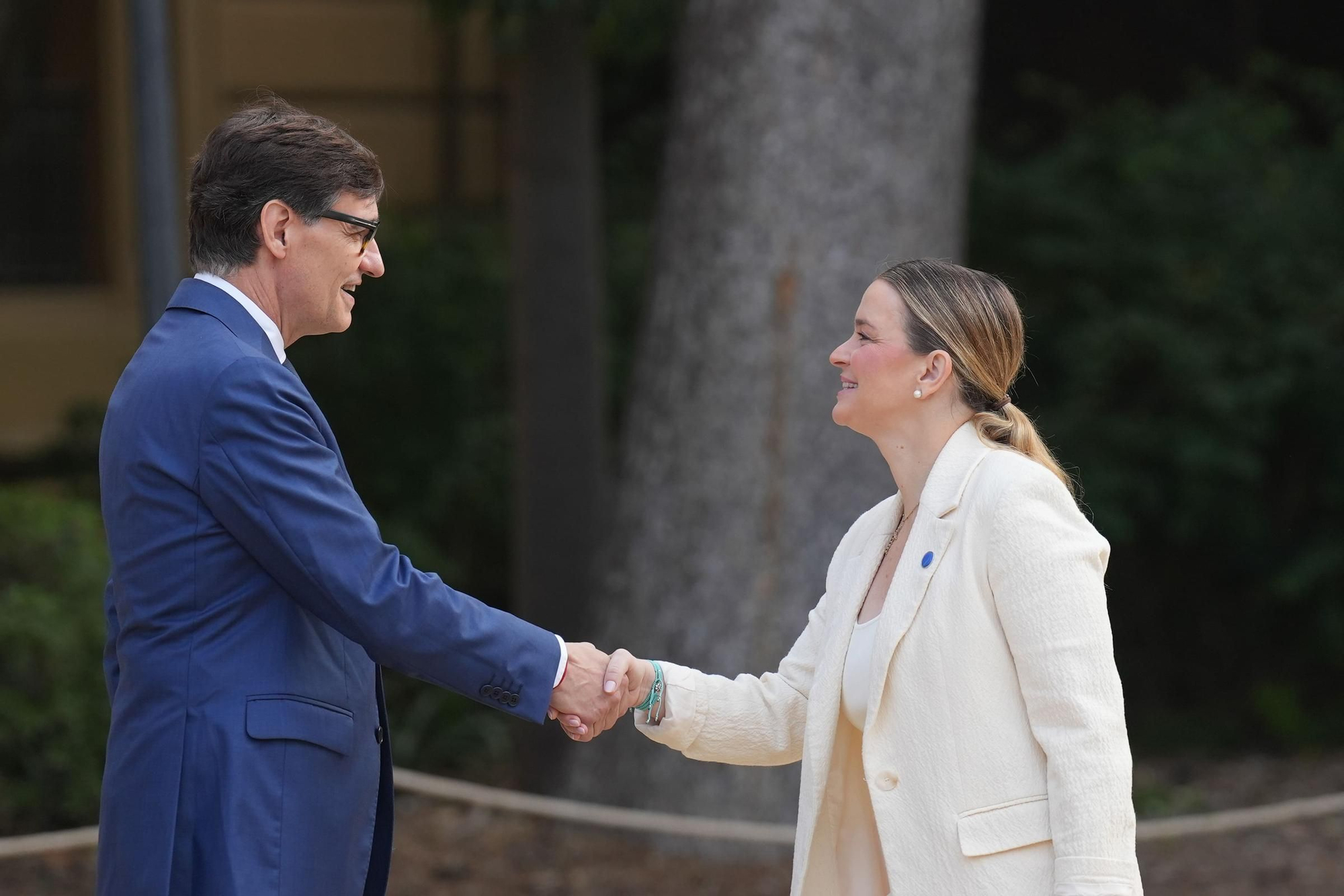 Marga Prohens, presidenta del Govern de Baleares, en la Conferencia de Presidentes de Barcelona