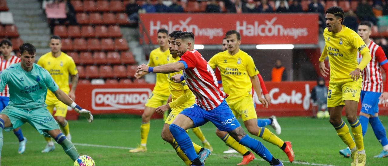 El Sporting cae ante Las Palmas y agranda su crisis: 0-1 - La Nueva España