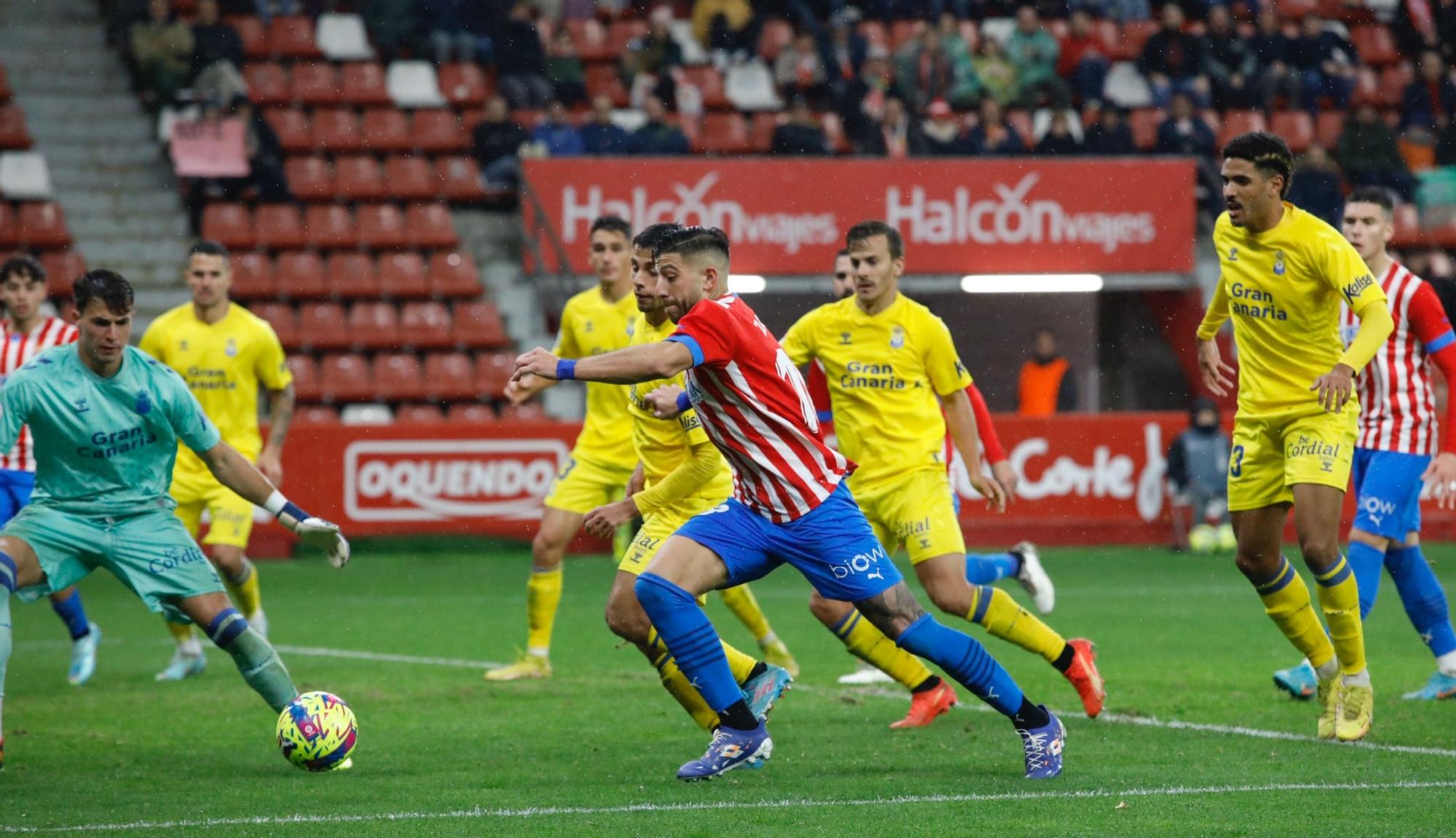 Sporting - Las Palmas, en imágenes