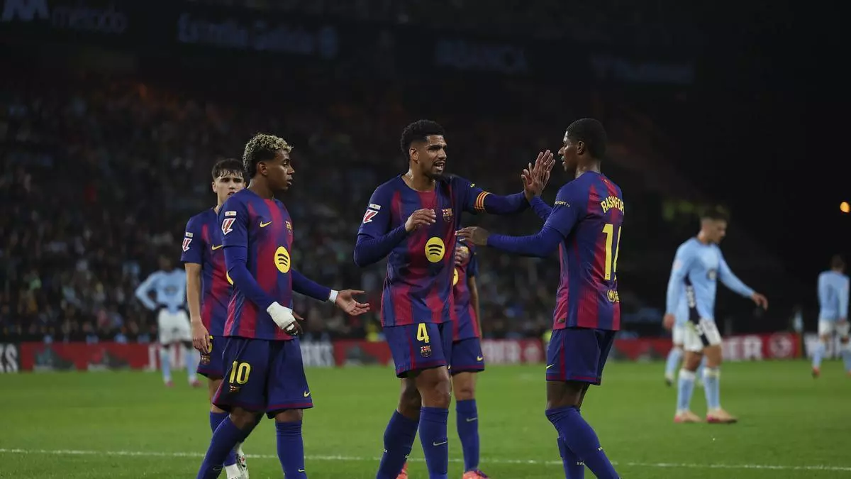 La alineación del FC Barcelona frente al Atlético de Madrid