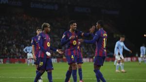 La alineación del FC Barcelona frente al Atlético de Madrid