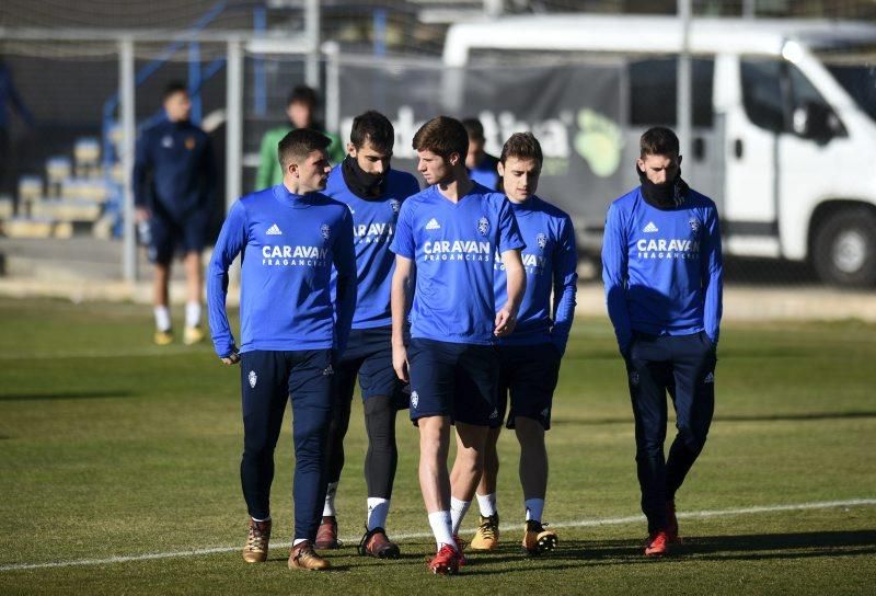 Entrenamiento del Real Zaragoza 12/11/2018