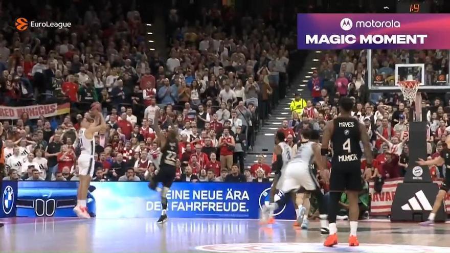 Triple sobre la bocina de Cole Swider para dar la victoria al Anadolu Efes