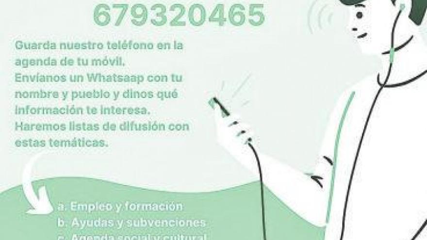 Un servicio de información por WhastApp para estar al día