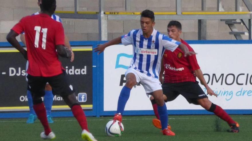 El joven Rodri, titular el miércoles, se ha quedado en Palma.