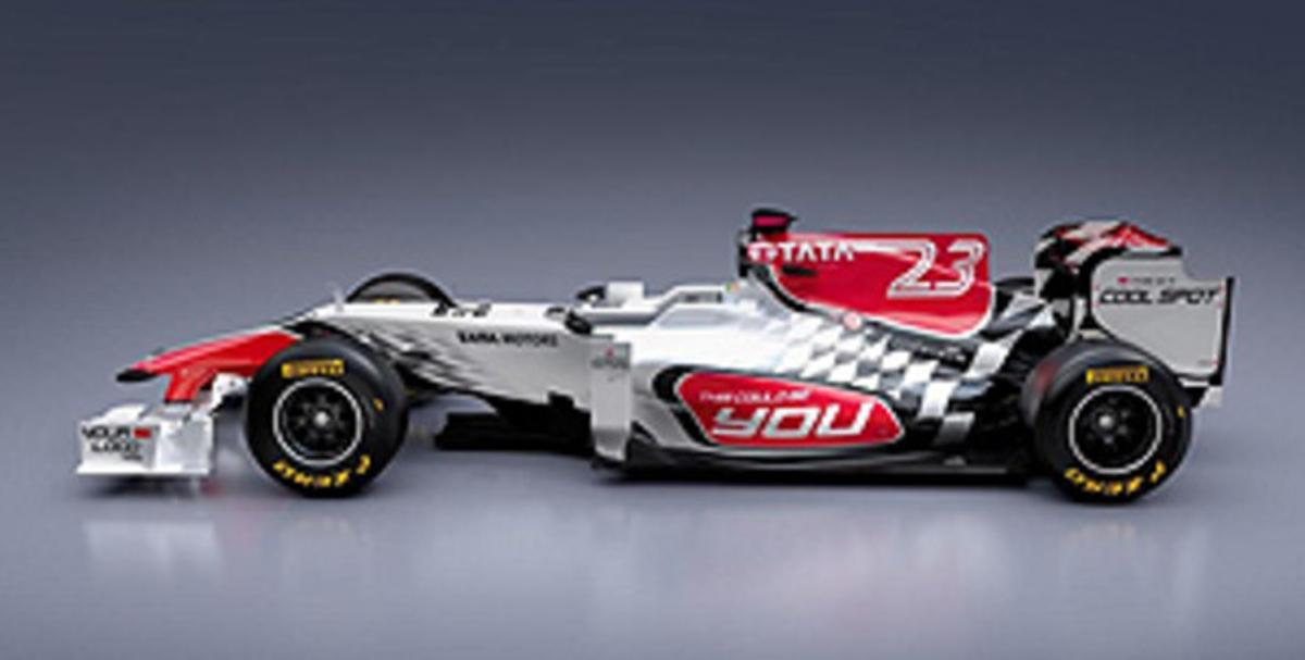 Imatge oficial del nou cotxe F111. Imatge oficial del nou cotxe F111.