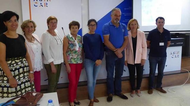Elena Ovejas, María Sánchez, Cuca Campuzano, María del Carmen Ramasco, Marta Álamo, Ángel Lagar, Mayte Villastrigo y Sergio Serrano.