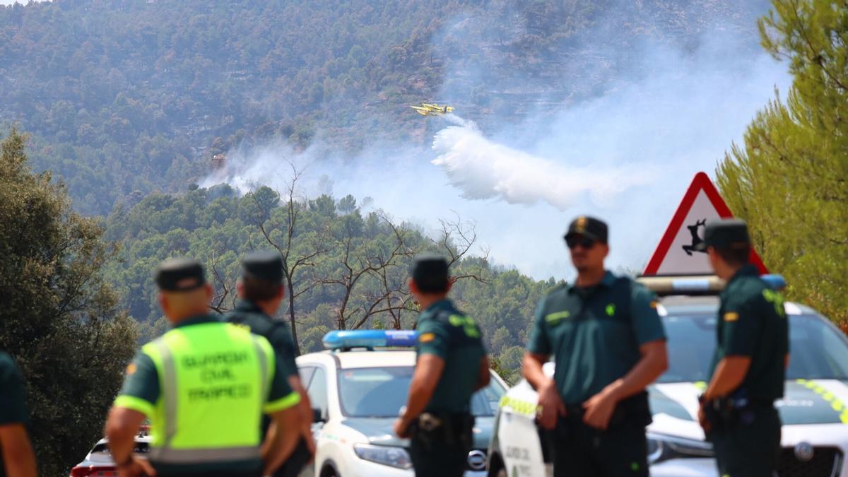 Incendio declarado el sabado pasado la Vall d’Uixo