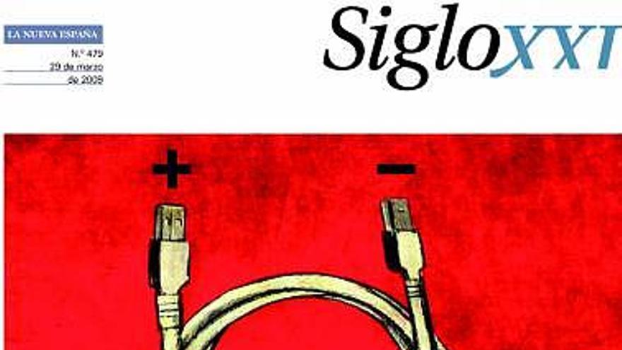 A la izquierda, las dos portadas distinguidas en los premios de diseño. A la derecha, su autor, Pablo García.