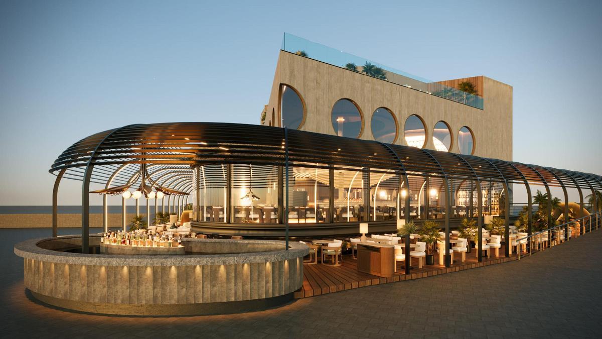 Así será Béton Brut, el nuevo epicentro de la gastronomía en Alicante