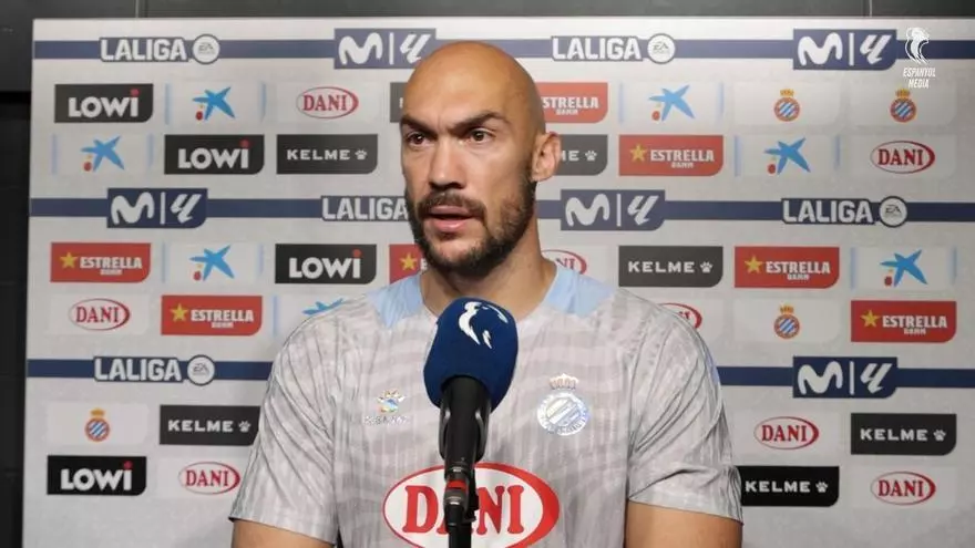 Marko Dmitrović: "La afición son los únicos que no han fallado en toda la temporada"