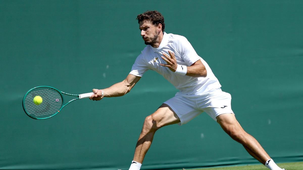 Pablo Carreño en el partido ante Denis Shapovalov